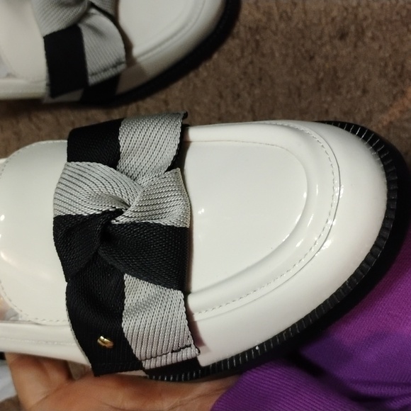 Kate Spade Black Leandra Heeled Loafer Size 6.5 - Picture 2 of 9